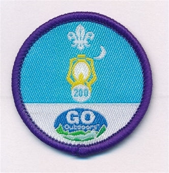 Nights Away Staged Activity Badge 200 Nights, Go Outdoors OLD FDL