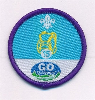 Hikes Away Staged Activity Badge 15, Go Outdoors OLD FDL