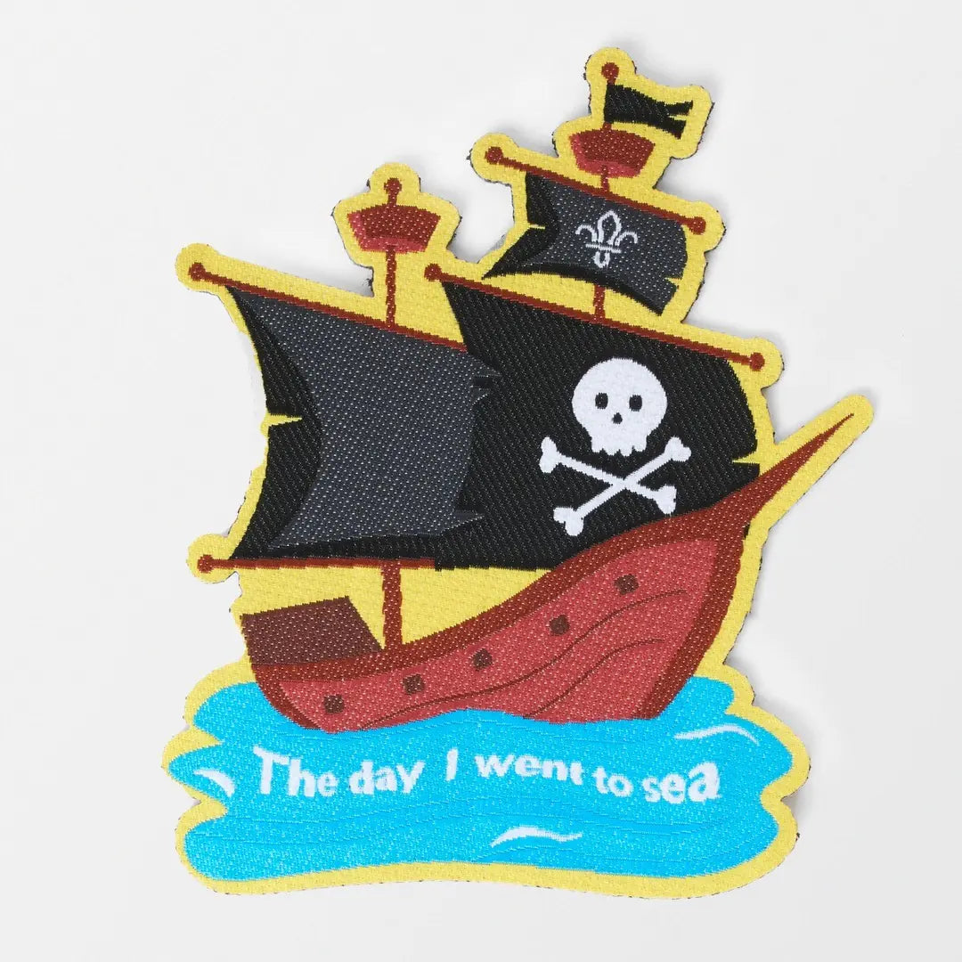 The Day I Went to Sea Campfire Song Blanket Badge