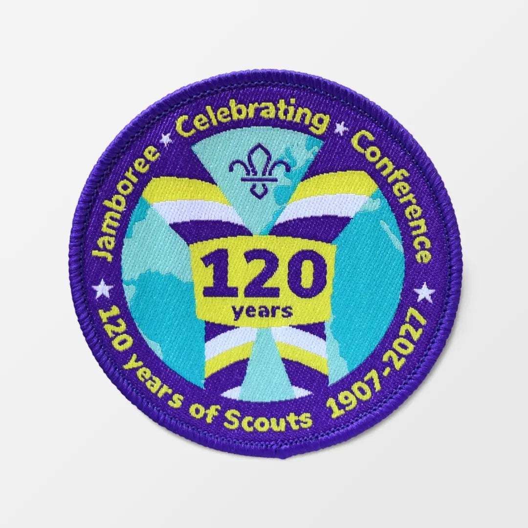 120 Years of Scouts Occasional Uniform Badge