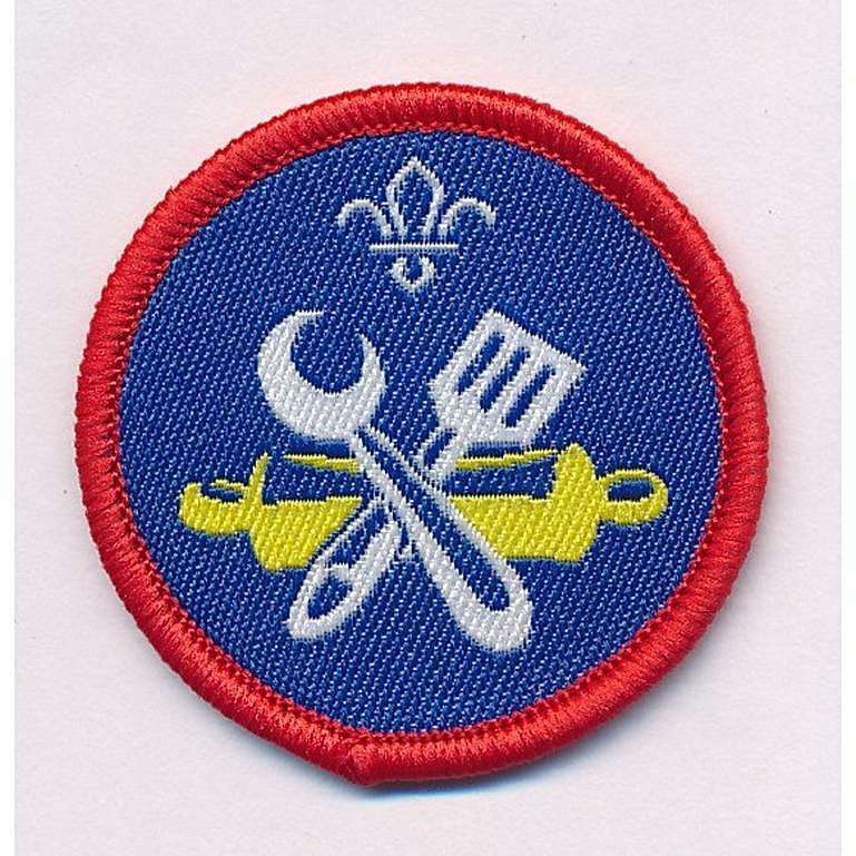 Scout Chef Activity Badge not sponsored