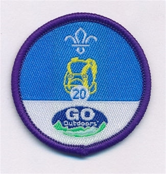 Hikes Away Staged Activity Badge 20, Go Outdoors