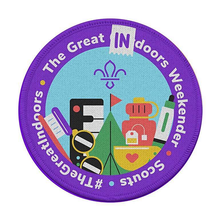 Great Indoors Weekender Camp Badge