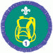 Hikes Away Staged Activity Badge 1, not Sponsored OLD FDL