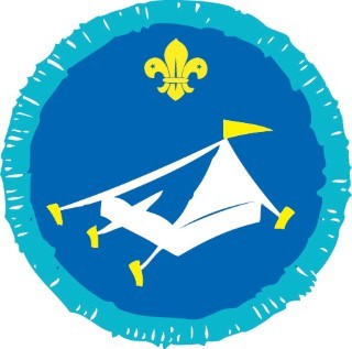 Explorer Scout Camper Activity Badge OLD FDL