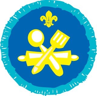Explorer Scout Chef Activity Badge OLD FDL