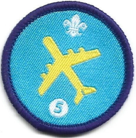 Air Activities - Activity Badge Stage 5 , not sponsored OLD FDL
