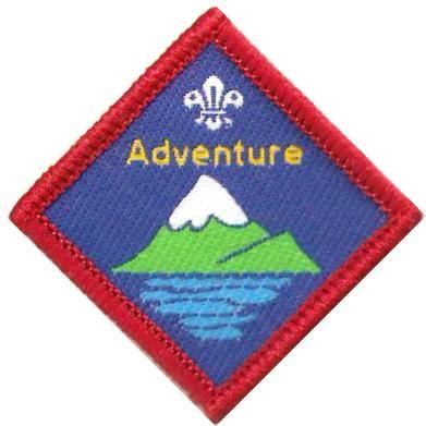 Scout Adventure Challenge Award Badge, (Discontinued), OLD FDL