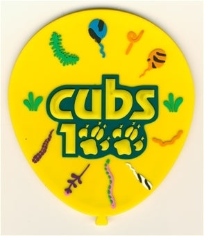 Cubs100 Balloon shaped Fridge Magnet