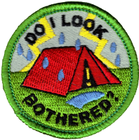 Do I look Bothered?, 50mm fun badge