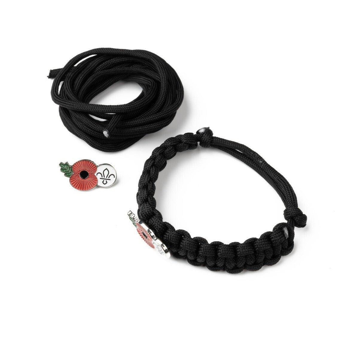 Poppy & Scouting DIY Parachord Bracelet
