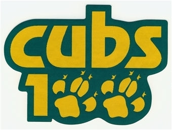 Cubs100 Pin Badge