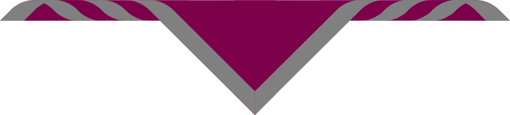 44th Coventry Youth Size Scarves, pack of 10 (delivery about 2 weeks) Maroon with a 1' Grey Border.