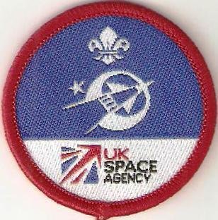 Scout Astronautics Activity Badge, The Space Agency OLD FDL