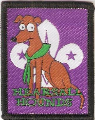 Hearsall Hounds Explorer Scout Unit Badge