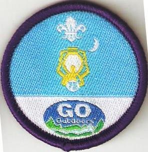 Nights Away Staged Activity Badge 75 Nights, Go Outdoors OLD FDL