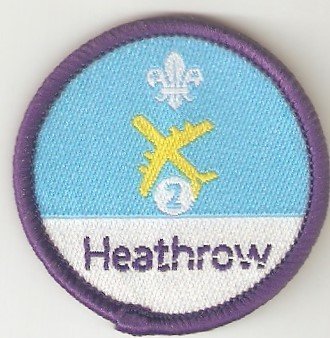Air Activities - Activity Badge Stage 2 Heathrow OLD FDL Large Numbers