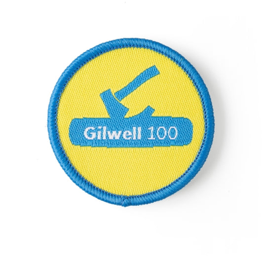 Gilwell 100 Woven Fun Badge