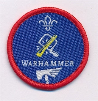 Scout Model Maker Activity Badge Warhammer