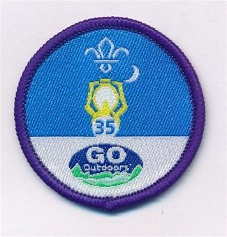 Nights Away Staged Activity Badge 35 Nights, Go Outdoors