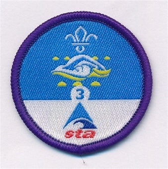 Swimmer Activity Badge Stage 3, STA