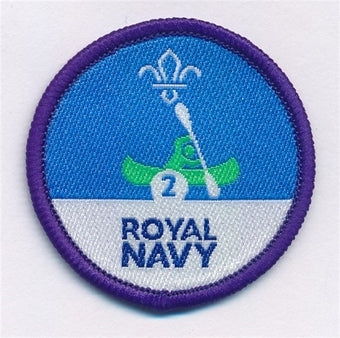 Time on the Water Staged Activity Badge, 2 Sessions, Royal Navy