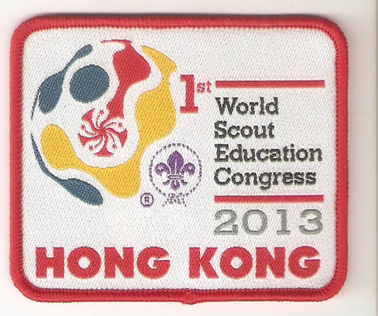 World Scout Education Congress 2013 Event Badge, Hong Kong