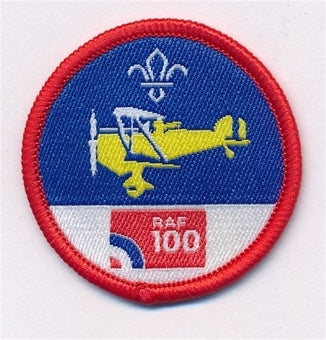 Scout Air Researcher Activity Badge, RAF 100