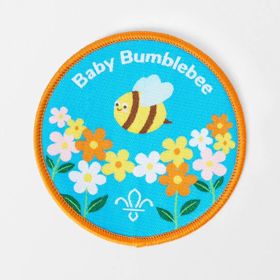Baby Bumblebee Campfire Song Blanket Badge