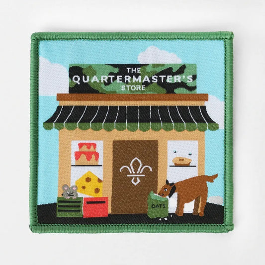 The Quartermaster's Store Campfire Song Blanket Badge