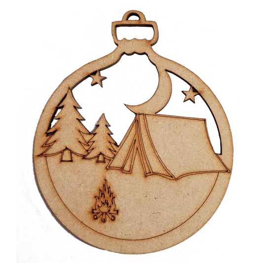 Christmas Tree Decoration, Campsite