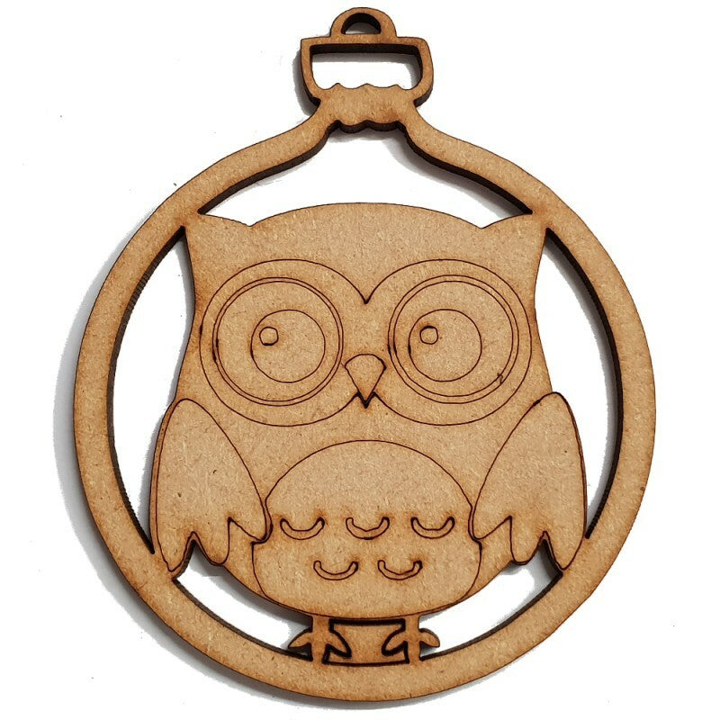 Brownie Christmas Tree Decoration, Owl