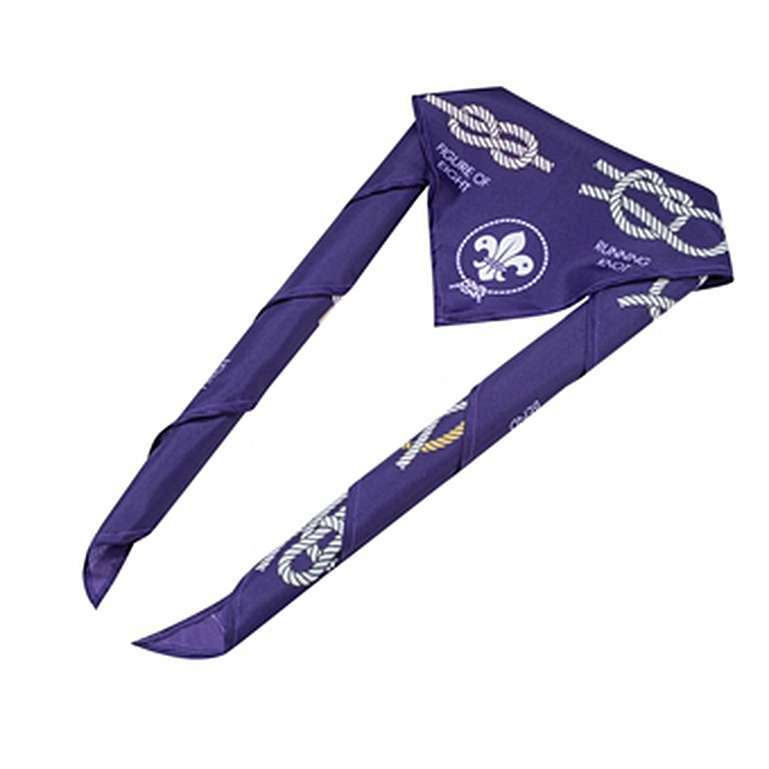 World Scout Printed Knots Scarf