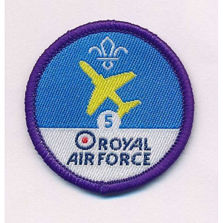 Air Activities - Activity Badge Stage 5,  RAF