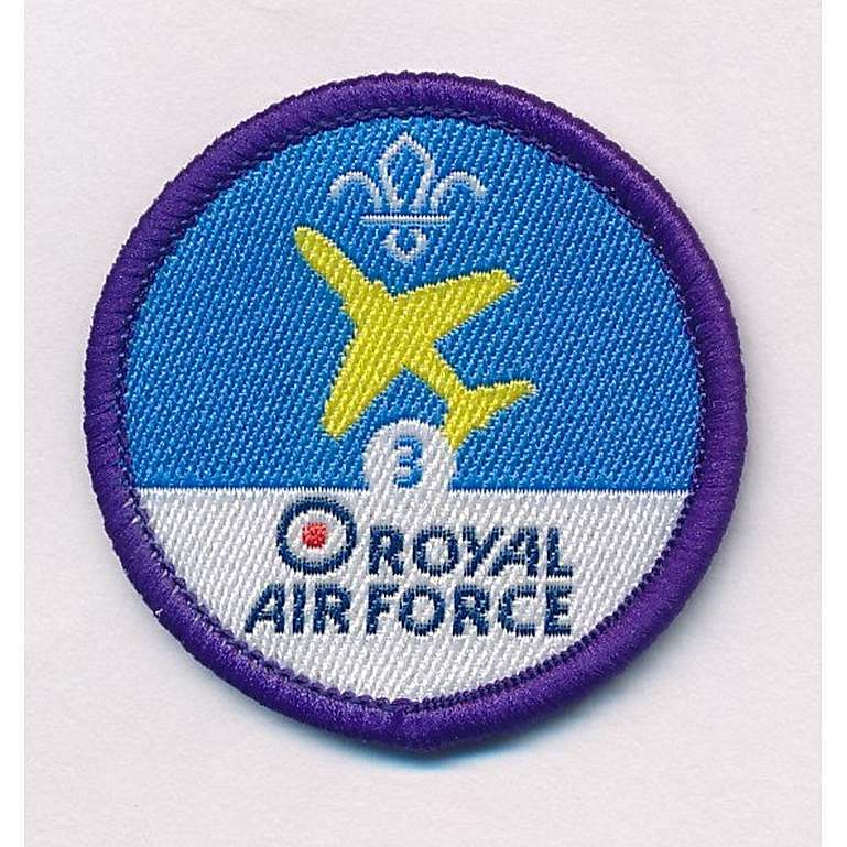 Air Activities - Activity Badge Stage 3, RAF