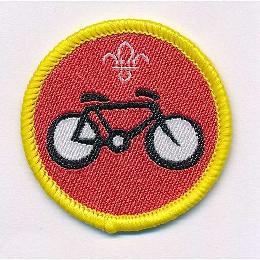 Cub Scout Cyclist Activity Badge, Not sponsored