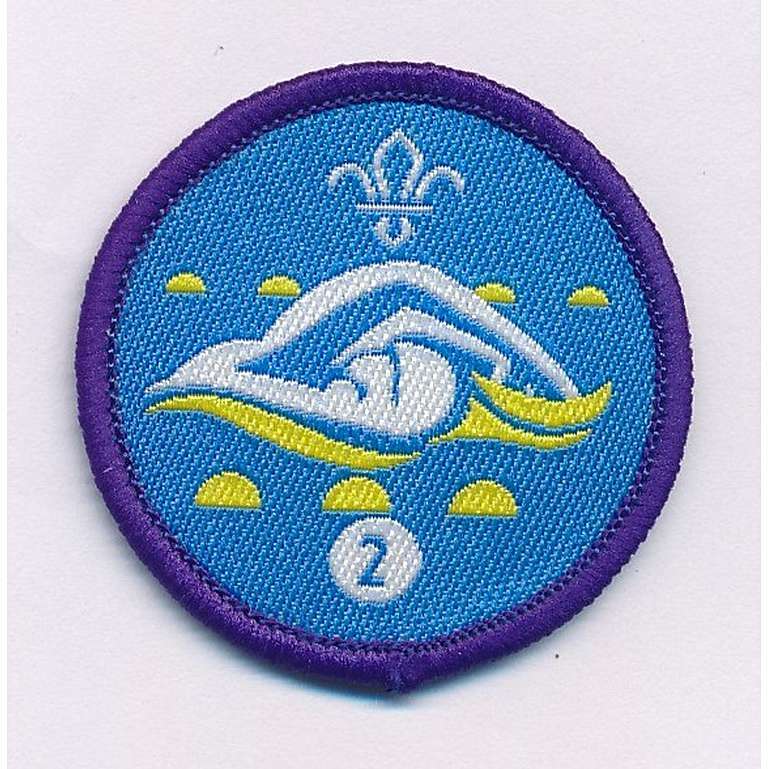 Swimmer Activity Badge Stage 2, not sponsored