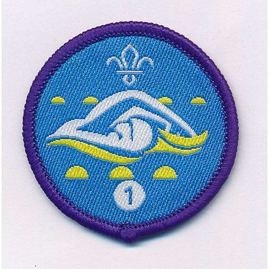 Swimmer Activity Badge Stage 1, not sponsored