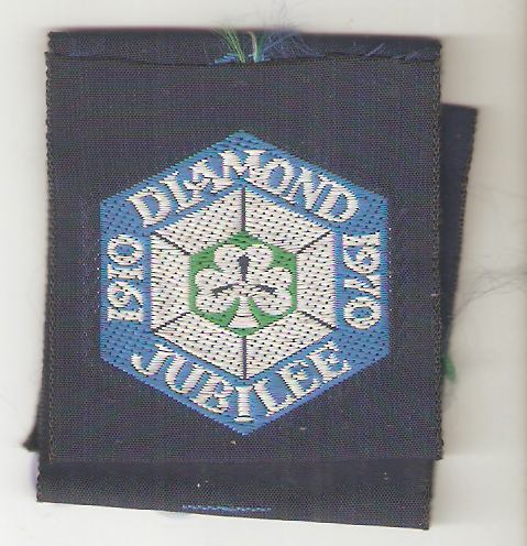 Guide Diamond Jubilee Badge, Ribbon