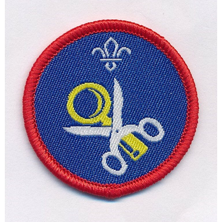 Scout Hobbies Activity Badge Not Sponsored