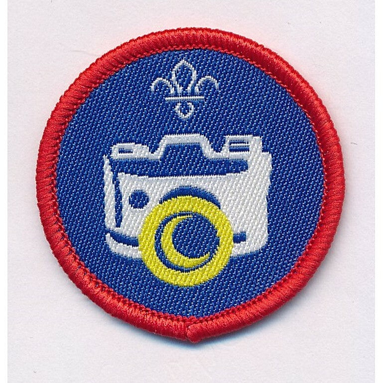 Scout Photographer Activity Badge not sponsored