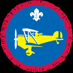 Scout Air Researcher Activity Badge, not sponsored OLD FDL