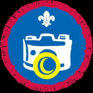 Scout Photographer Activity Badge not sponsored OLD FDL