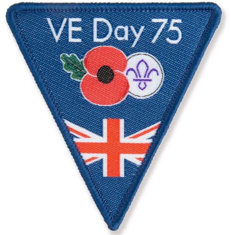 VE Day 75 Fun Badge