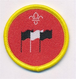 Cub Scout International Activity Badge not sponsored