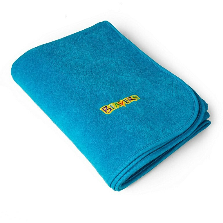 Beaver Section Fleece Camp Blanket