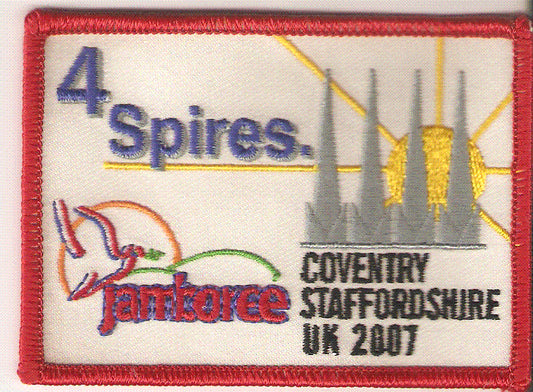 2007 4Spires Jamboree Supporters (Coventry and Staffordshire) Badge