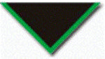 23rd Coventry Youth Size Scarves, pack of 10 (delivery about 2 weeks) Black with 1" Emerald Green Border