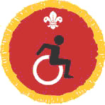 Cub Scout Disability Awareness Activity Badge OLD FDL