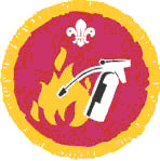 Cub Scout Fire Safety Activity Badge Not Sponsored OLD FDL